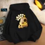 Áo Hoodie Có Túi Dành Cho Bé Hình Capy Bara Đeo Phao Vịt Đáng Yêu Hot Trend Chất Vải Nỉ Cotton (M 155)