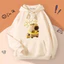 Áo Hoodie Có Túi Dành Cho Bé Hình Capy Bara Đeo Phao Vịt Đáng Yêu Hot Trend Chất Vải Nỉ Cotton (M 155)
