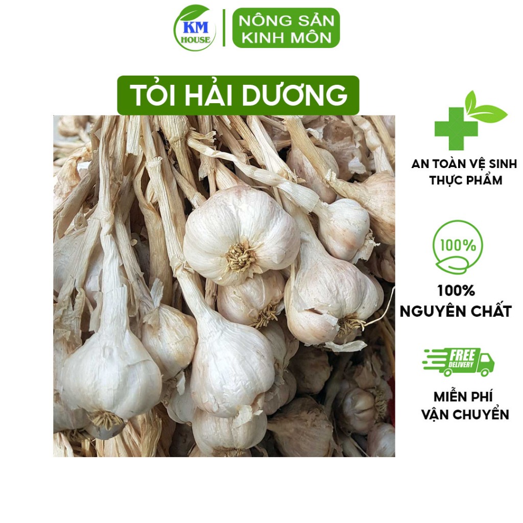Tỏi Khô Hải Dương 3Kg Hàng Loại 1 Đặc Sản Thơm Ngon TK3