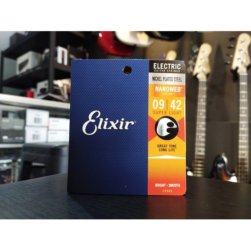 [Chính Hãng] Dây đàn Guitar điện Elixir Nanoweb Made in USA