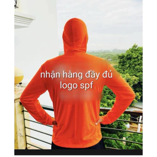 Áo khoác chống nắng SPF - chất vải thun ( size 50 - 110 kg )