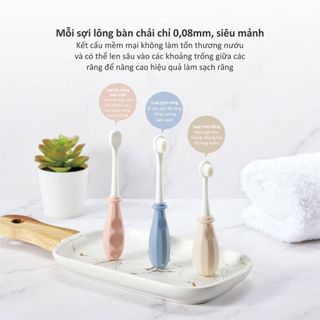 Bàn Chải Đánh Răng Lông Mềm Cho Bé 4-8 Tuổi Kuku 1149