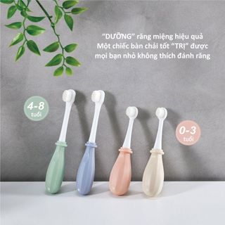 Bàn Chải Đánh Răng Lông Mềm Cho Bé 4-8 Tuổi Kuku 1149