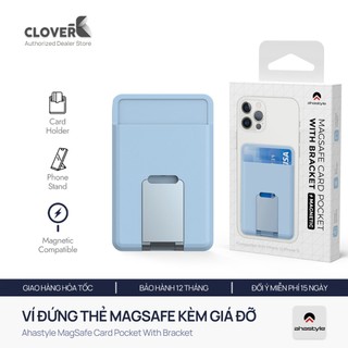 Ví Thẻ Nam Châm AhaStyle Stand Wallet Kiêm Giá Đỡ Cho iPhone 16 Pro Max