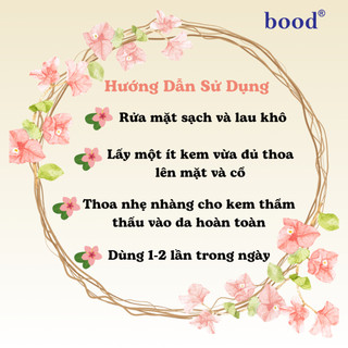 Kem Dưỡng trắng da, Chống nắng Bood