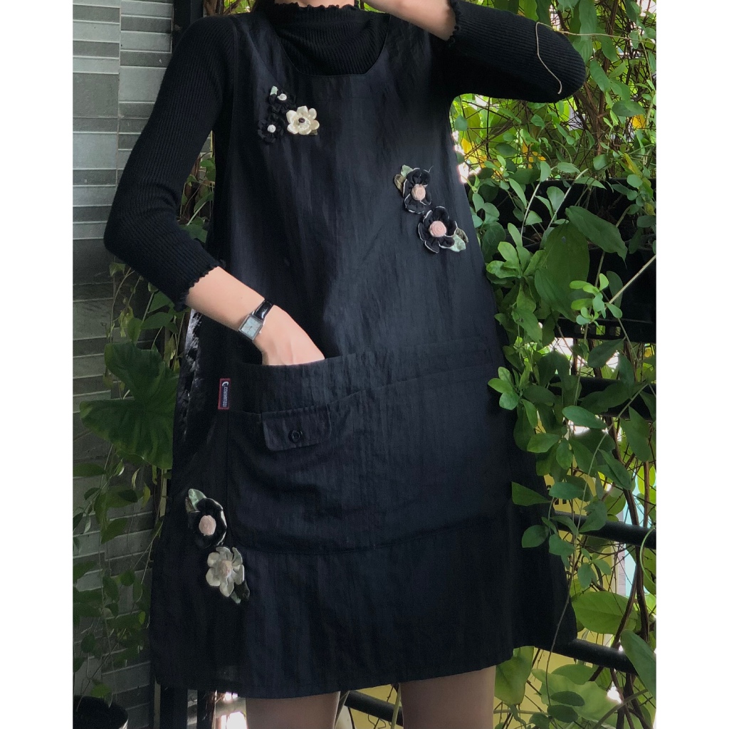Áo khoác len, áo choàng nữ, áo khoác ngoài  2hand phong cách mori, tiểu thư, layer, khoác hoa nhí vintage
