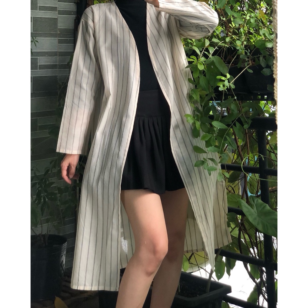 Áo khoác len, áo choàng nữ, áo khoác ngoài  2hand phong cách mori, tiểu thư, layer, khoác hoa nhí vintage