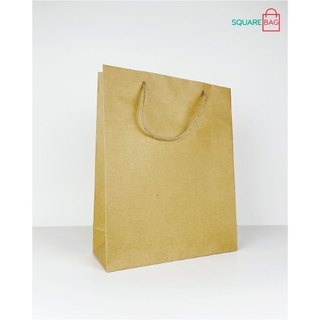 Túi Giấy Kraft Trơn Quai Xỏ. COMBO 10 cái