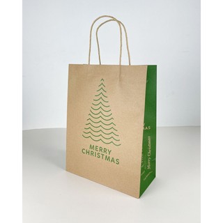 TÚI GIẤY KRAFT NOEL CHRISTMAS GIÁNG SINH, SIZE 22 x 10 x 28.7cm. MÃ XMAS09