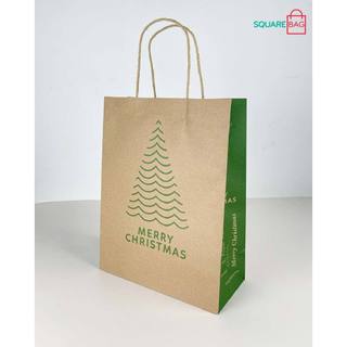 TÚI GIẤY KRAFT NOEL CHRISTMAS GIÁNG SINH, SIZE 22 x 10 x 28.7cm. MÃ XMAS09