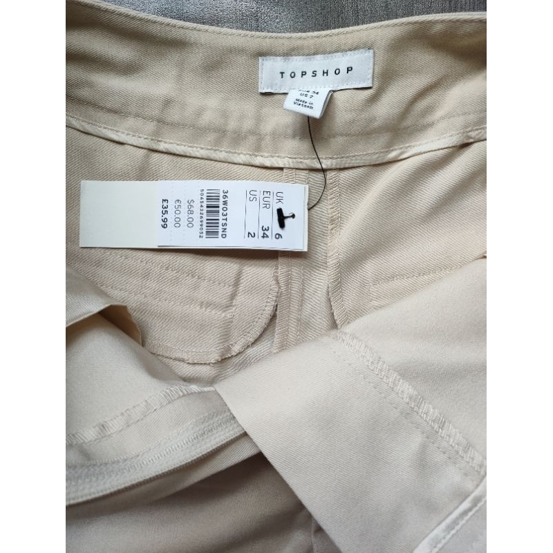 (BomoHouse) Quần kaki ống đứng Topshop* fulltag, full móc - dư xịn
