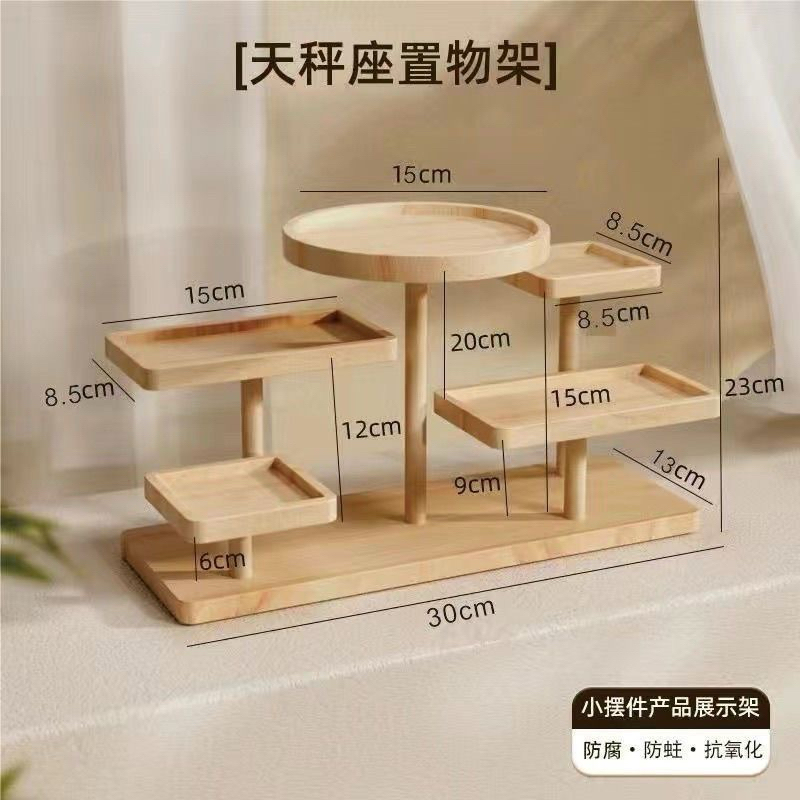 Kệ gỗ, kệ trang trí, decor nhà cửa dịp cuối năm