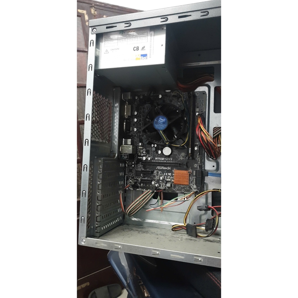 Case máy tính văn phòng (CPU G4600/ Main H110/ DDRam 8Gb/ HDD 250Gb ...