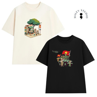 [THIẾT KẾ ĐỘC QUYỀN] Áo thun UNISEX OVERSIZE form rộng nam nữ in hình thiết kế mới Vintage Siêu phẩm chất Cotton mềm mịn