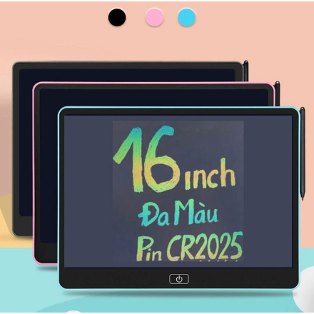 [Kho S H  Ni]Bảng viết thông minh, bảng vẽ điện tử tự xóa 8.5inch ến 16inch cho bé