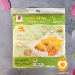 Giấy thấm dầu 20 tờ lót bánh,thức ăn,... - DC200