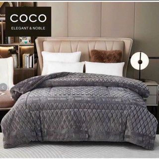Chăn lông thỏ đại hàn, Chăn coco siêu dày nhập khẩu hàng loại 1 - vải mềm mịn ấm áp hàng đẹp