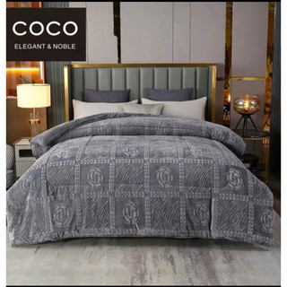 Chăn lông thỏ đại hàn, Chăn coco siêu dày nhập khẩu hàng loại 1 - vải mềm mịn ấm áp hàng đẹp
