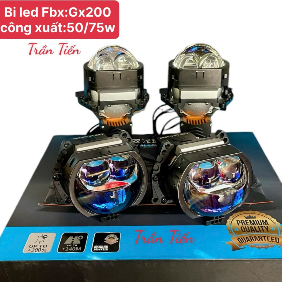 Bi LED 3.0 inch GX200 Mẫu Mới 2024 , Công Xuất 75w Chíp 6+1+1 (Bh 2 năm ...