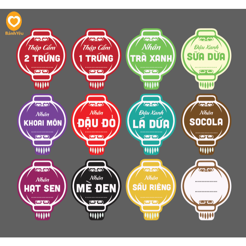 Tem nhân bánh trung thu 45 tem/tờ - BBTC