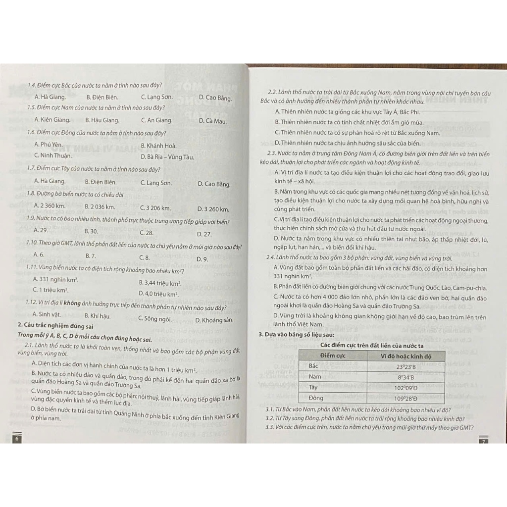 Ảnh Sách - lớp 12 - Hướng dẫn ôn thi tốt nghiệp THPT môn Địa lí (mới 2024) 2