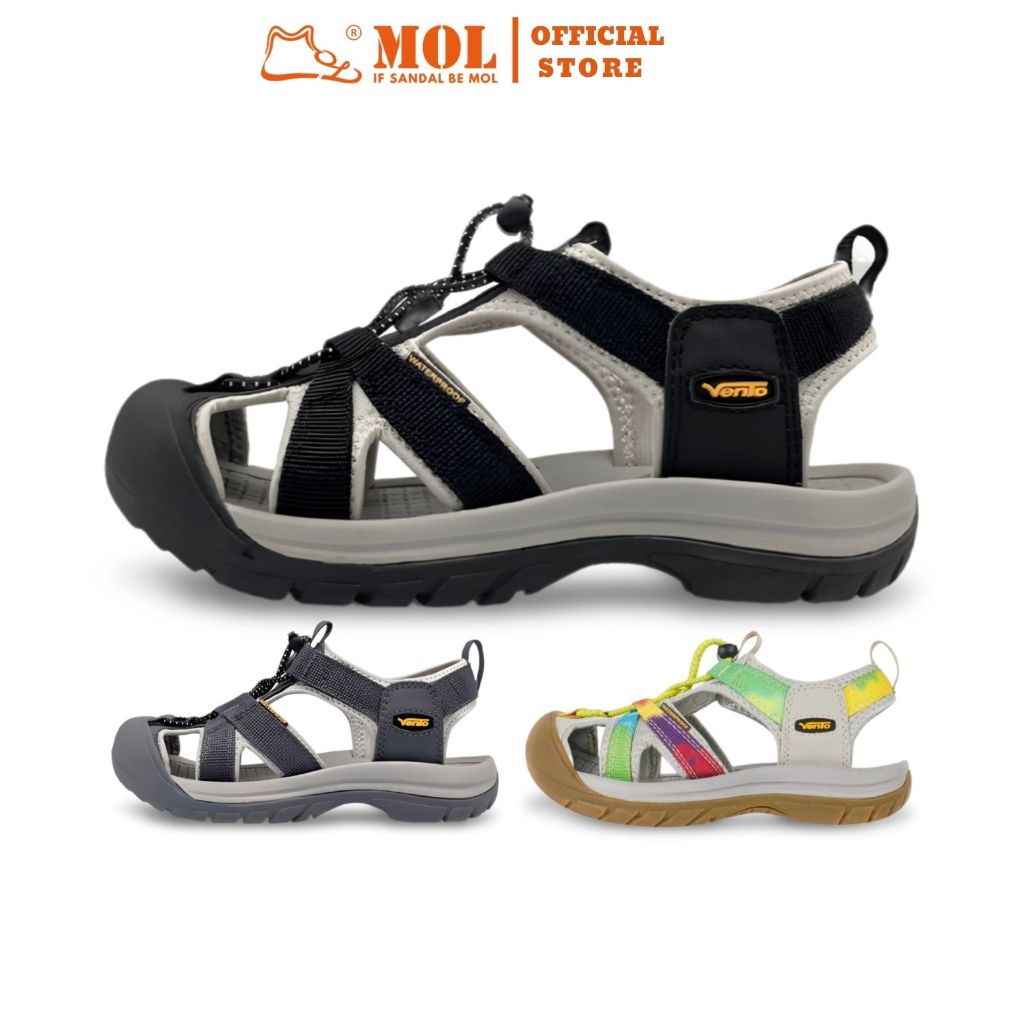 Ảnh Sandal treking nữ Vento bít mũi SD08001B | Vento  Alpha SD08001 (Form to lùi 1 size) 1