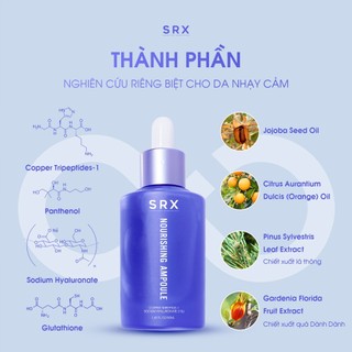 Tinh chất serum phục hồi căng mọng, sáng trong SRX Nourishing Ampoule 50ml