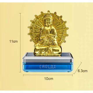Nước Hoa Ô Tô 50ml CARLOX Tượng Phật Quan Thế Âm Chạy Năng Lượng Mặt Trời