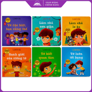 Sách - Sức Mạnh Của Cảm Xúc - Bộ 6 Quyển Giúp Trẻ Hiểu Và Điều Chỉnh Hành Vi Từ Bé