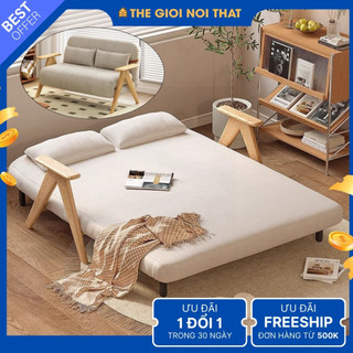 Ghế Sofa Giường Gấp Gọn - Ghế Sofa Mở Ra Thành Giường,Sofa Bed Ghế Gập có đệm khóa dễ vệ sinh