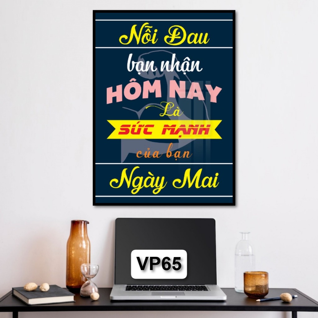 Tranh Gỗ Tráng Gương Động Lực Cổ Động Slogan Treo Tường decor Văn Phòng Khẩu Hiệu Truyền Cảm Hứng Decor Không Gian