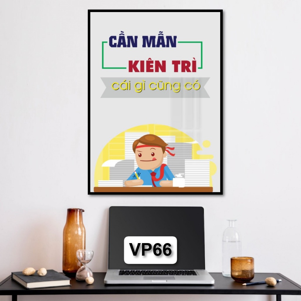Tranh Gỗ Tráng Gương Động Lực Cổ Động Slogan Treo Tường decor Văn Phòng Khẩu Hiệu Truyền Cảm Hứng Decor Không Gian