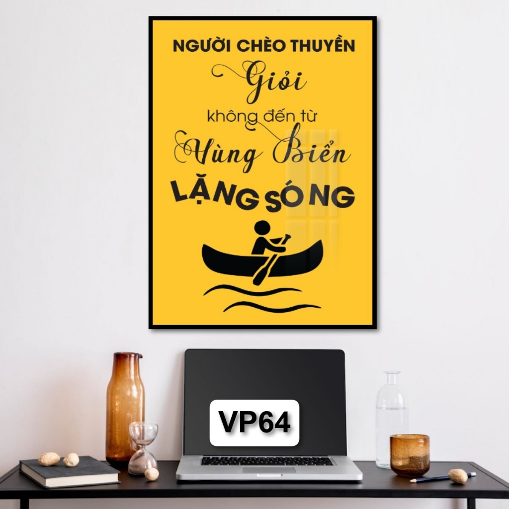 Tranh Gỗ Tráng Gương Động Lực Cổ Động Slogan Treo Tường decor Văn Phòng Khẩu Hiệu Truyền Cảm Hứng Decor Không Gian
