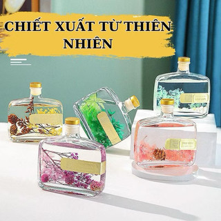 Tinh dầu thơm phòng khuếch tán 100ml hương hoa khô thiên nhiên, Nước hoa thơm phòng sang trọng khử mùi