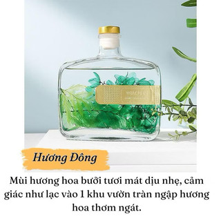 Tinh dầu thơm phòng khuếch tán 100ml hương hoa khô thiên nhiên, Nước hoa thơm phòng sang trọng khử mùi