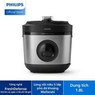 [Livestream] Nồi Cơm Điện Philips HD3213/31 1.8 lít | 5 lớp| nhiệt 3D - Hàng Chính Hãng