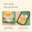 Combo 100 Túi Lưới Lọc Rác Con Vịt Cho Bồn Rửa Chén Bát, TÚI LỌC RÁC HỘP VỊT VÀNG - TUILOC935
