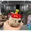 Capybaza len - chuột lang nước len - móc khoá capybaza - treo cặp sách, móc khoá, làm quà tặng - DIY