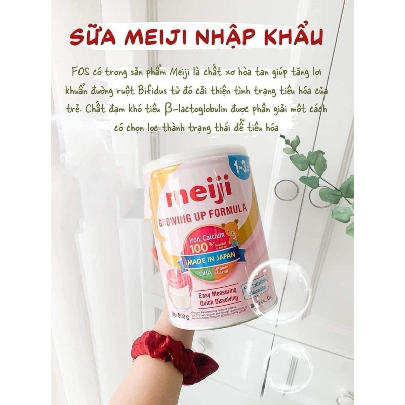 Sữa Meiji Nhật 0–1 / 1–3 /3-10 – Dạng Bột & Thanh – Mát Dễ Uống – DHA Cao – Chính Hãng Nhật