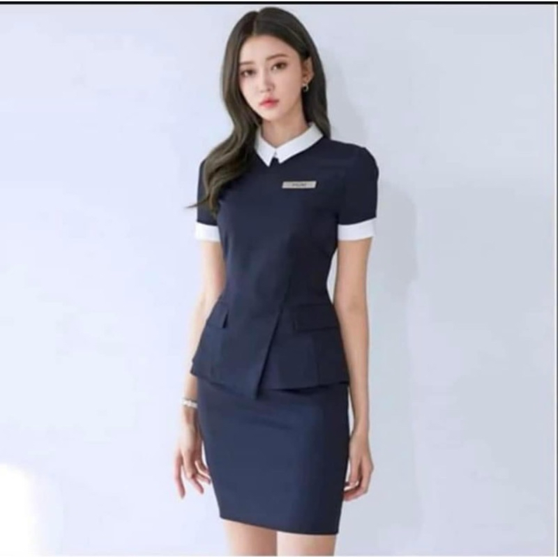 Đồng phục quản lý spa, thẩm mỹ viện hàng cao cấp chất liệu cotton lạnh