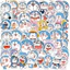 Set 60 Sticker Nhân vật Doraemon Anime dễ thương Chống Nước Dán Laptop Vali Mũ Bảo Hiểm Sổ Tay