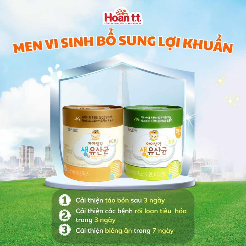 Ảnh Men Vi Sinh Hỗ Trợ Tiêu Hóa Cho Bé Lotte Sysy - Men Vi Sinh Hàn Quốc Bổ Sung Lợi Khuẩn - Men Cải Thiện Biếng Ăn Cho Trẻ 3