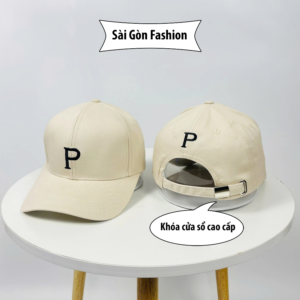 Mũ Chữ P thời trang | Nón kết Cao Cấp Hot Trend