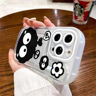 Ốp lưng iphone trong suốt chống sốc Bồ hóng cute 6/6s/7/8 plus/x/xs/xr/11/12/13/14/15/16/ pro max - xb3004