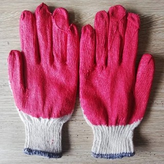 [GIÁ SỈ] SET 10 Đôi Găng Tay Lao Động Phủ Sơn Xanh Làm Vườn - Bao Tay Bảo Hộ Đi Làm OKAMAS
