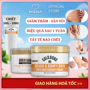 Kem dưỡng Body GOLD BOND ULTIMATE ROUGH BUMPY SKIN giảm thâm, sần mông chính hãng, của Mỹ