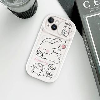 Ốp lưng iphone nắp trượt che camera Puppy running dành cho ip 6/7/8/plus/x/xr/xs/11/12/13/14/15/pro max - sc3016