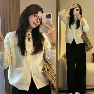 247store  - Áo len cadigan kéo khoá 2 đầu - Lencardigan7703