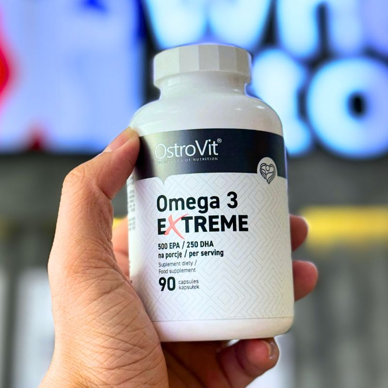 Ostrovit Omega3 Extreme Dầu Cá Fish Oil, Dầu Cá Hàm Lượng Cao