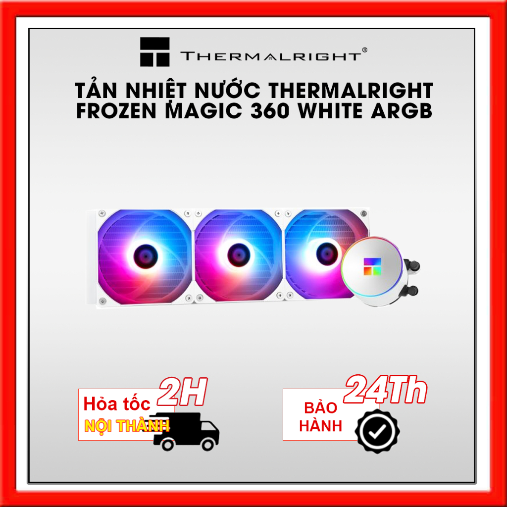 TẢN NHIỆT NƯỚC THERMALRIGHT FROZEN MAGIC 360 WHITE ARGB V2 | Shopee ...